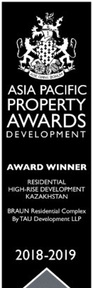 Asia Pacific Property Awards 2018–2019, Award Winner